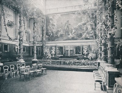 La Cappella Privata di Buckingham Palace, c1910 1911 da HN King