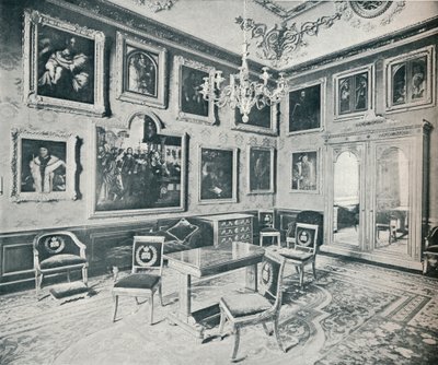 La Sala di Vestizione di Stato al Castello di Windsor, c1899, 1901 da HN King