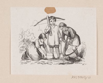 Illustrazione per "I fiori della piccola Ida" in H.C. Andersen, "Fiabe e storie", Volume 1 da H.P. Hansen