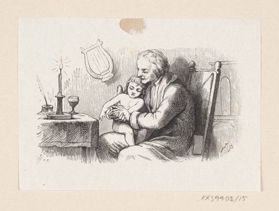 Illustrazione per "Il ragazzo cattivo" in H.C. Andersen, "Fiabe e Storie", Volume 1 da H.P. Hansen