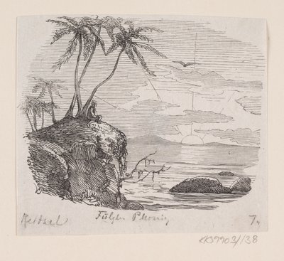 Illustrazione per "Fugl Phønix" in H.C. Andersen, "Fiabe e Storie", Volume 2 da H.P. Hansen