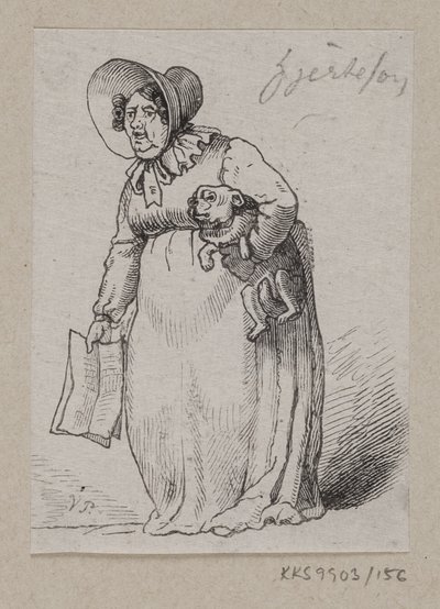 Illustrazione per "Dolore del cuore" in H.C. Andersen, "Fiabe e storie", Volume 2 da H.P. Hansen