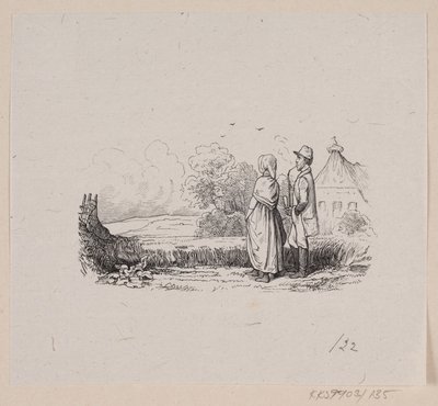 Illustrazione per "Il lino" in H.C. Andersen, "Fiabe e storie", Volume 2 da H.P. Hansen