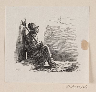 Illustrazione per "Lykkens Kalosker" in H.C. Andersen, "Eventyr og Historier", Volume 1 da H.P. Hansen