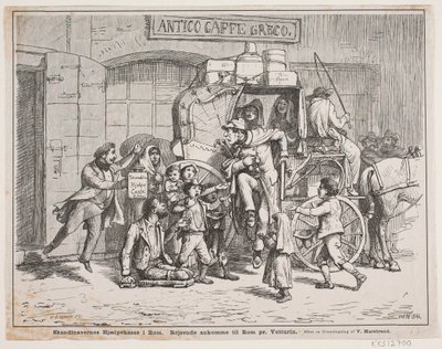 La cassa di soccorso degli scandinavi a Roma da H.P. Hansen