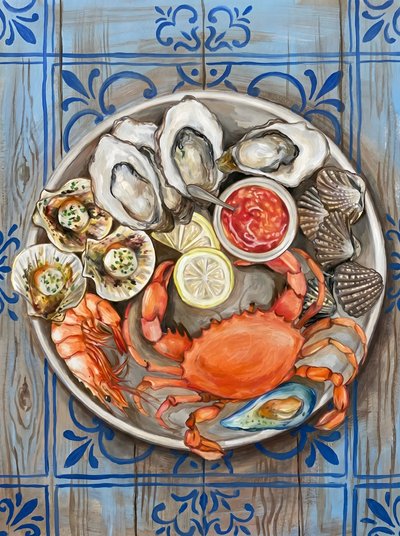 Piatto misto di pesce fresco da HUGO