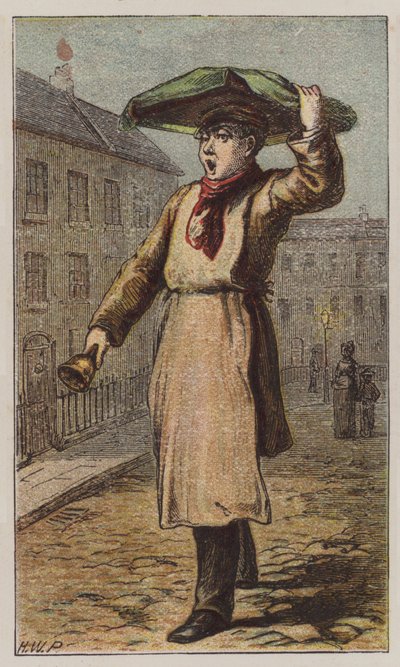 Venditore di muffin da H.W. (after) Petherick