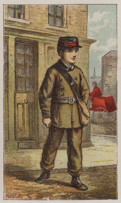 Ragazzo del telegrafo da H.W. (after) Petherick