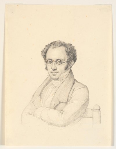 Ritratto del notaio pubblico, professore, consigliere di stato Nicolai Christian Levin Abrahams da H.W. Bissen