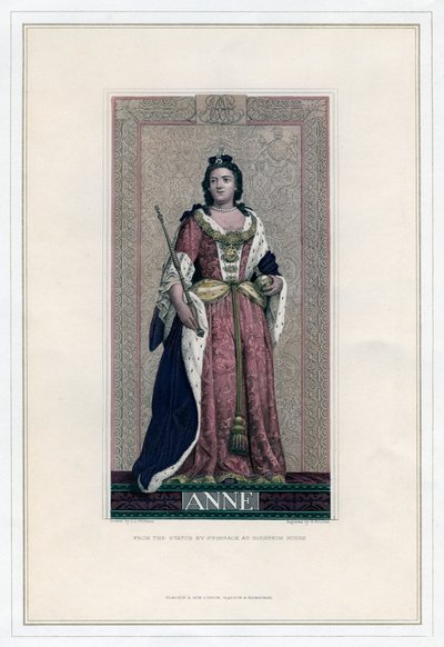 Regina Anna, XIX secolo da H. Bourne