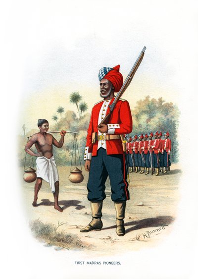 Primi Pionieri di Madras, c1890 da H. Bunnett