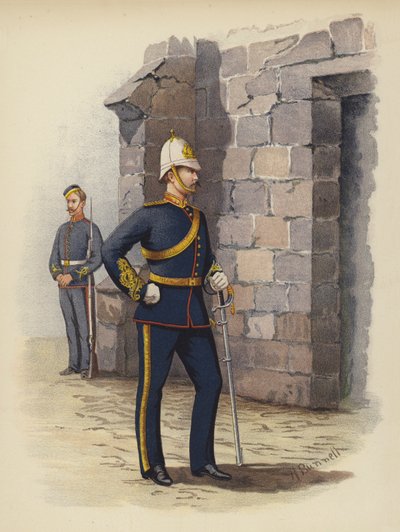 Artiglieria della guarnigione di Halifax da H. Bunnett