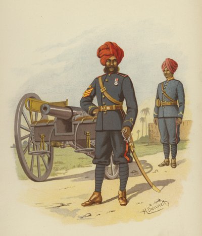 Artiglieria di Bombay da H. Bunnett