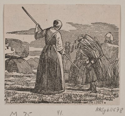 Illustrazione per "Gjordemoderen og Trolden" da H. C. Henneberg