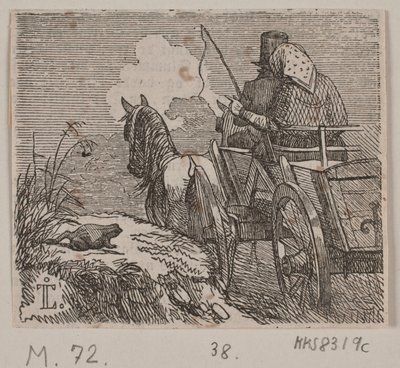 Illustrazione per "La levatrice e il troll" da H. C. Henneberg
