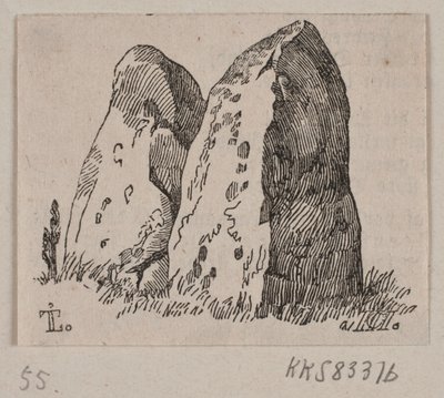 Illustrazione per "Monumenti di pietra" da H. C. Henneberg