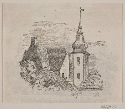 Castello di Jægerspris da H. C. Henneberg