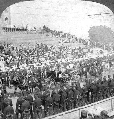 Processione dei Maharajah, Delhi, India, 1912 da H. D. Girdwood