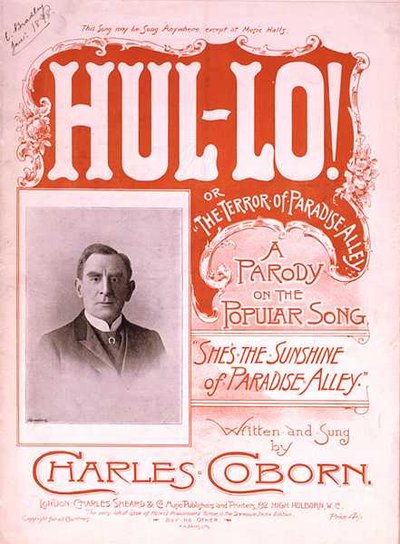 Copertina della partitura musicale per 