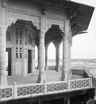 Torre del Gelsomino, Forte di Agra, Agra, India, inizio XX secolo da H. Hands and Son