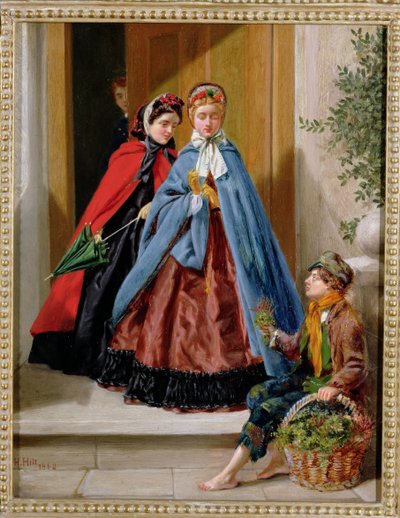 La venditrice di fiori da H. Hilt