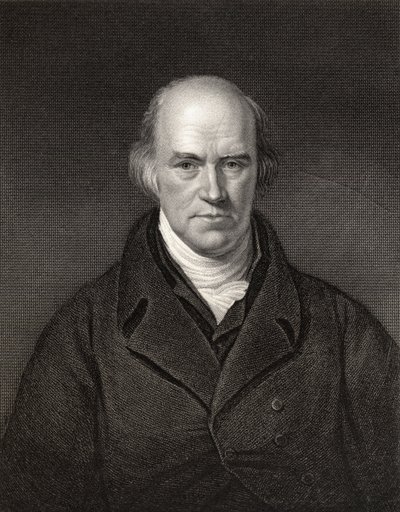 Davies Gilbert, presidente della Royal Society, inciso da J. Thompson, da 