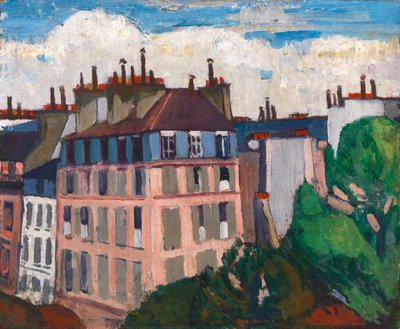 Tetti, Parigi, 1909-1912 da H Lyman Sayen
