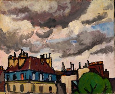 Tetti e nuvole, Parigi da H. Lyman Sayen