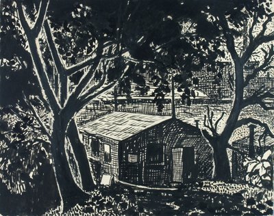 Senza titolo (Casa nel bosco) da H. Lyman Sayen