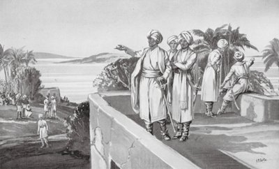 Humphrey Cooke prende possesso di Bombay da H. M. (after) Burton