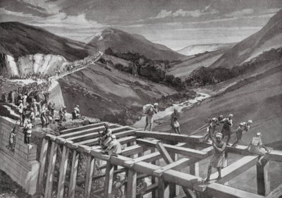 La diga di Marib da H. M. (after) Burton