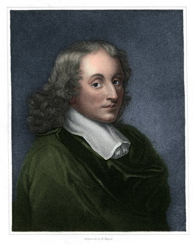 Blaise Pascal, filosofo, matematico, fisico e teologo francese da H Meyer