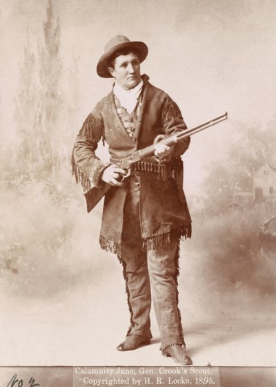 Ritratto di Calamity Jane da H. R. Locke