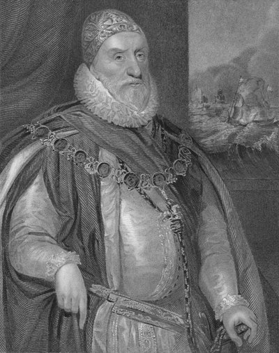 Charles Howard, primo conte di Nottingham, inizio-metà XIX secolo da H. Robinson
