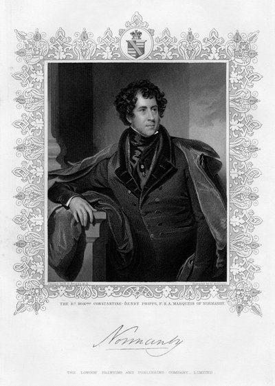 Constantine Henry Phipps, Marchese di Normandia da H. Robinson