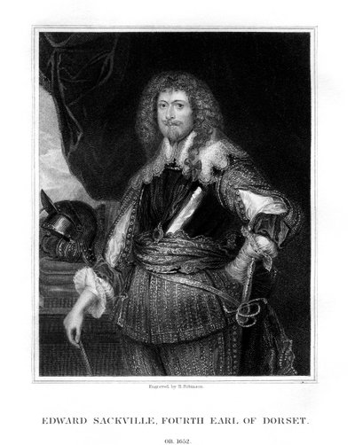 Edward Sackville, 4º conte di Dorset, soldato e statista inglese, 1829 da H. Robinson