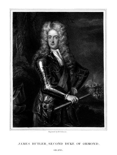 James Butler, 2° Duca di Ormonde, statista e soldato irlandese, 1831 da H. Robinson