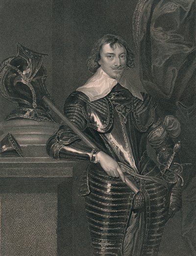 Robert Rich, conte di Warwick, c1630, inizio-metà XIX secolo da H. Robinson
