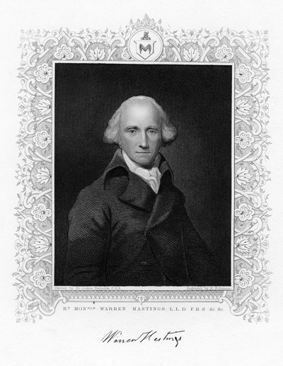 Warren Hastings, il primo governatore generale dell