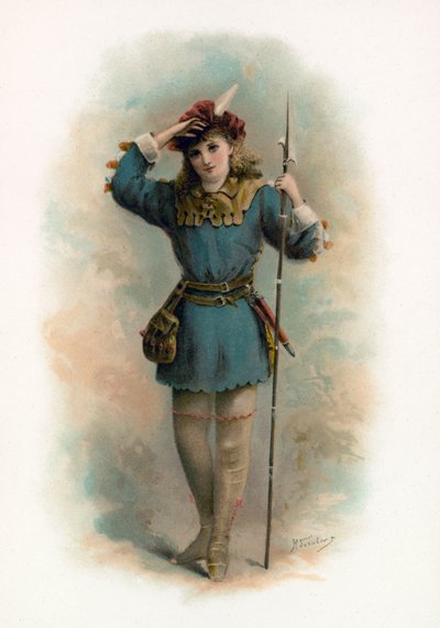 Rosalind da Come vi piace da H. Saunders