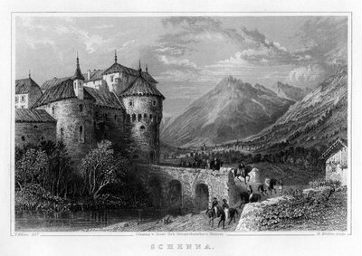 Schenna, XIX secolo da H. Winkles