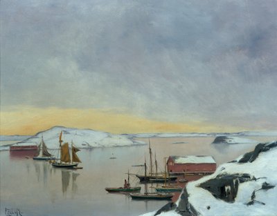 Barche nel porto da Haakon Kaulum