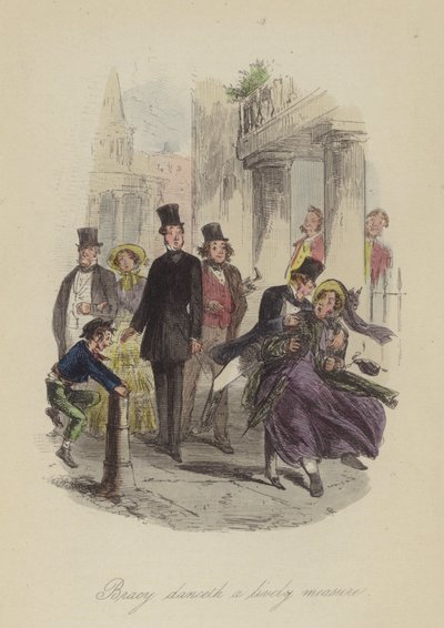 Illustrazione per Lewis Arundel o La Ferrovia della Vita di Frank E Smedley da after Hablot Knight Browne