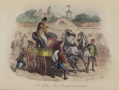 Illustrazione per Lewis Arundel o La Ferrovia della Vita di Frank E Smedley da after Hablot Knight Browne