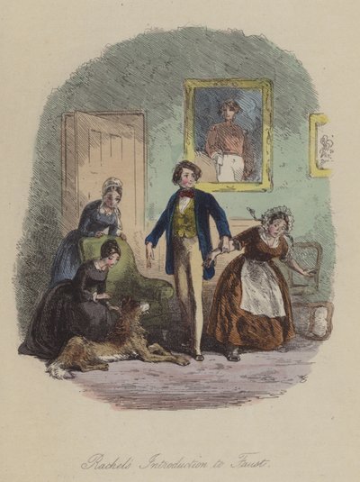 Illustrazione per Lewis Arundel o La Ferrovia della Vita di Frank E Smedley da after Hablot Knight Browne