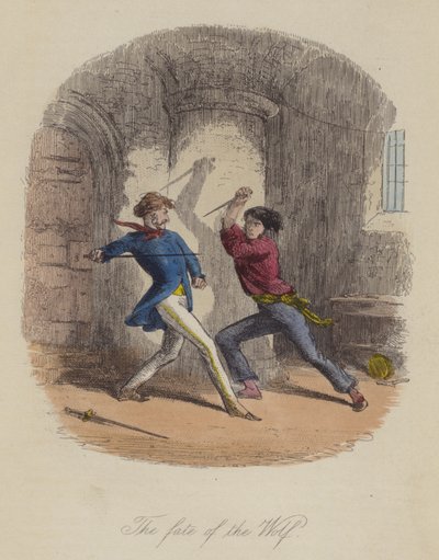 Illustrazione per Lewis Arundel o La Ferrovia della Vita di Frank E Smedley da after Hablot Knight Browne