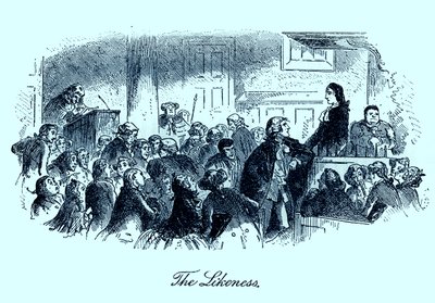 Una storia di due città di Charles Dickens da Hablot Knight Browne