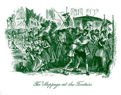 Una storia tra due città di Charles Dickens da Hablot Knight Browne