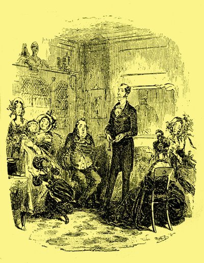 Dombey e Figlio di Charles Dickens da Hablot Knight Browne