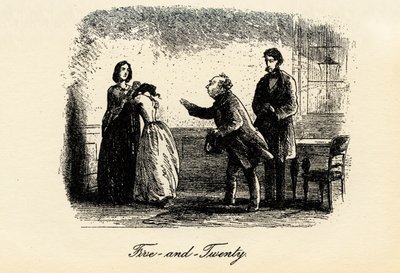 La piccola Dorrit da Hablot Knight Browne